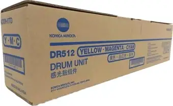 Фотобарабан Konica Minolta DR-512 Y/M/C (A2XN-0TD) – изображение в каталоге