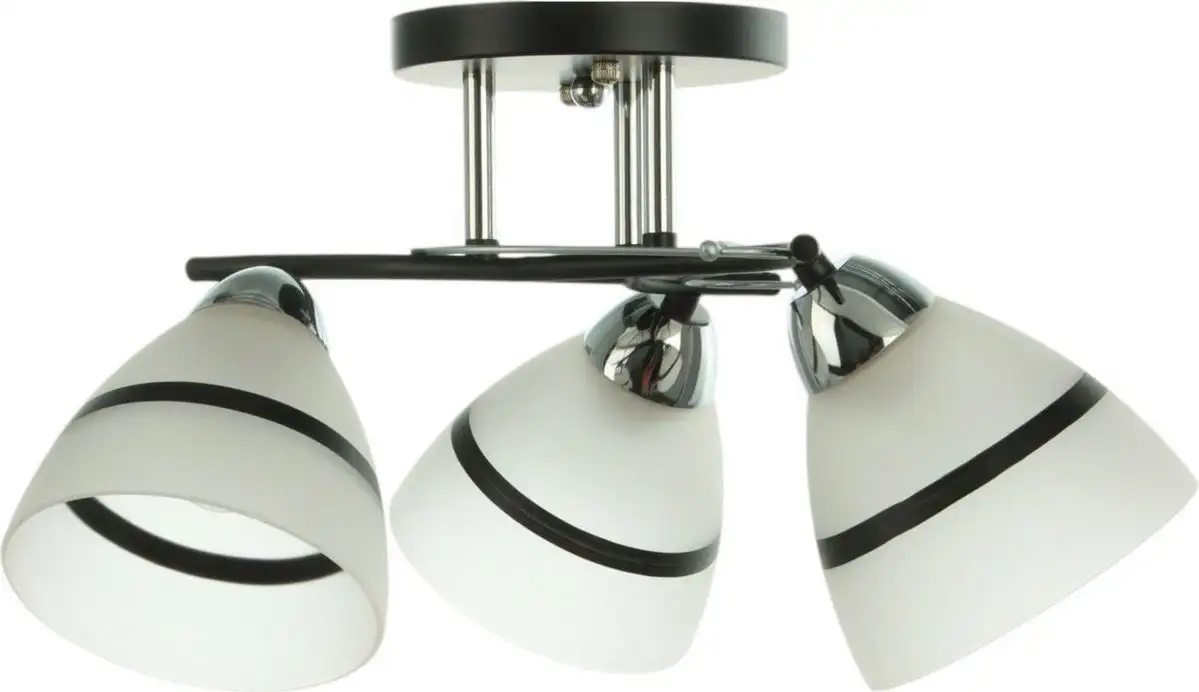 Люстра средней высоты BayerLux Лайма 10352887 (черный/хром) – фото товара