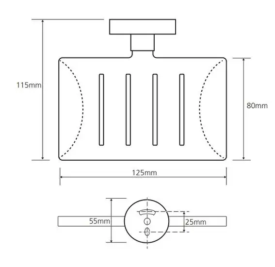 Мыльница Bemeta Omega 104208082 – фото товара