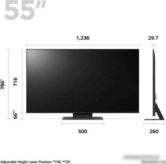 Телевизор LG UR91 55UR91006LA – фото товара