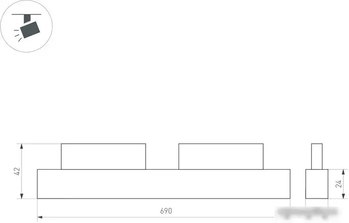 Линейный светильник Arlight Mag-Orient 037915 – фото товара