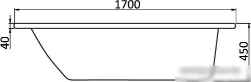 Ванна Santek Монако 170x70 (1WH111979) - фото товара