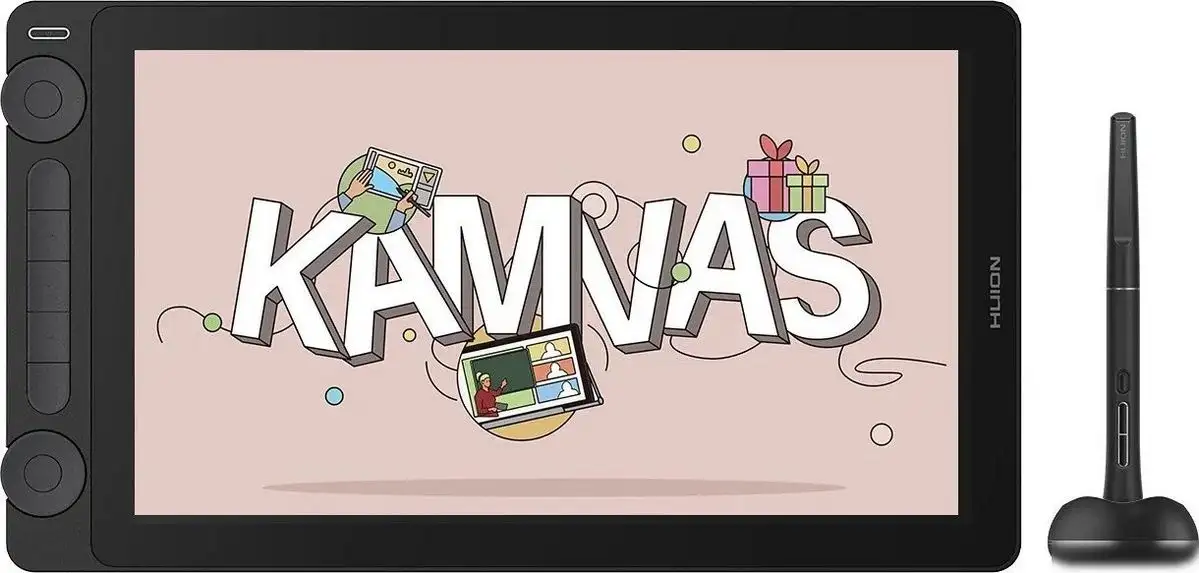 Графический монитор Huion Kamvas 16 Gen 3 GS1563 (черный) – фото товара