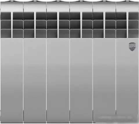 Биметаллический радиатор Royal Thermo Biliner 350 (Silver Satin, 5 секций) - фото товара