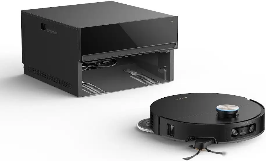 Робот-пылесос Dreame Robot Vacuum X60 Master Black RLX88DE (евровилка, черный) - фото товара