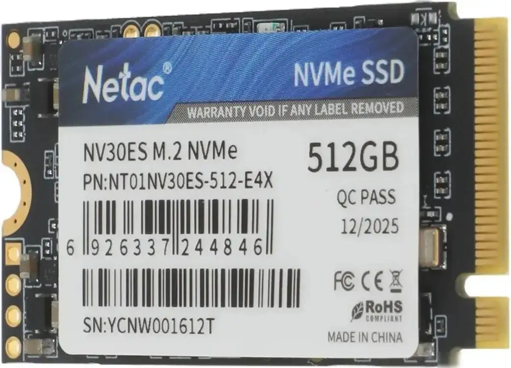 SSD Netac NV30ES 512GB NT01NV30ES-512-E4X – фото товара