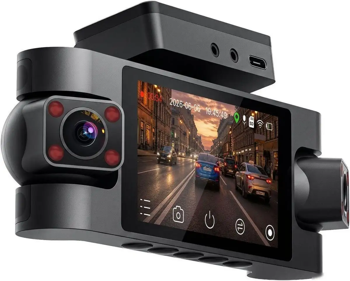 Видеорегистратор-GPS информатор (2в1) TrendVision Proof 360 GPS – фото товара