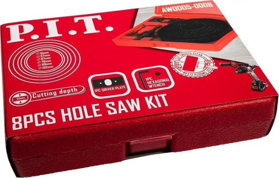 Набор коронок P.I.T. AWOD05-0008 – фото товара