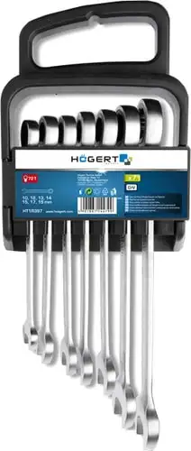 Набор ключей Hogert Technik HT1R397 (7 предметов)