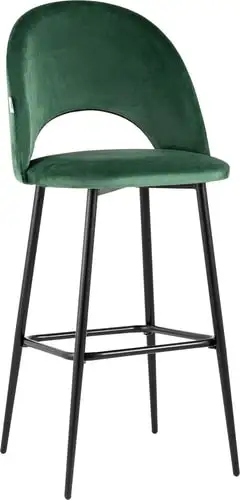 Стул Stool Group Меган велюр барный (зеленый) – изображение в каталоге