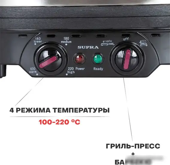 Электрогриль Supra GS-7510 – фото товара