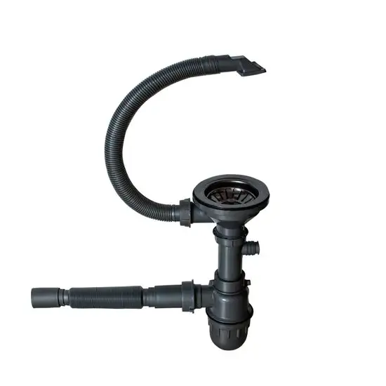 Кухонная мойка Mixline 548565 (черный графит, 3 мм) - фото товара