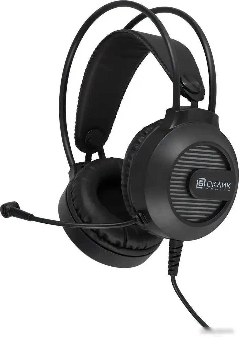 Наушники Oklick HS-L300G (черный) – фото товара