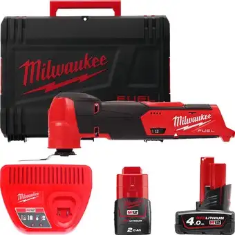 Реноватор Milwaukee M12 Fuel M12FMT-422X 4933472239 (с 2-мя АКБ 2 Ач + 4 Ач, кейс) – изображение в каталоге