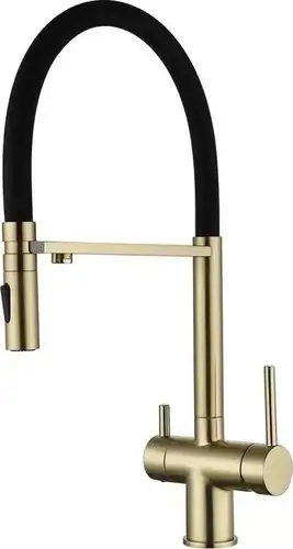 Смеситель Grocenberg GB4096 (золото матовый) - изображение в каталоге
