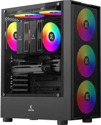 Корпус XASTRA A301 4FRGB (черный) – изображение в каталоге