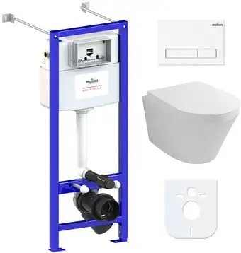 Унитаз Lavinia Boho Relfix Biore Rimless 6 в 1 77050181 - изображение в каталоге