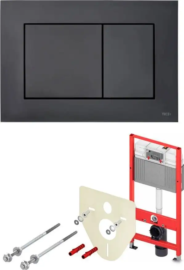 Унитаз подвесной Saniteco KW-9004W + TECE 9400414 - фото товара