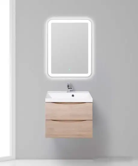 BelBagno Тумба под умывальник Marino-600-2C-SO-RG-P (rovere grigio) – фото товара