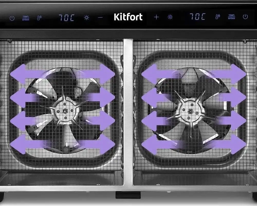 Сушилка для овощей и фруктов Kitfort KT-4962 - фото товара