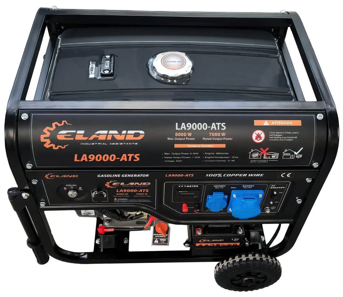 Бензиновый генератор ELAND LA9000-ATS – фото товара