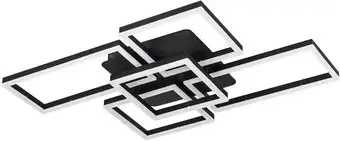 Припотолочная люстра LED4U L11003-5 BK – изображение в каталоге