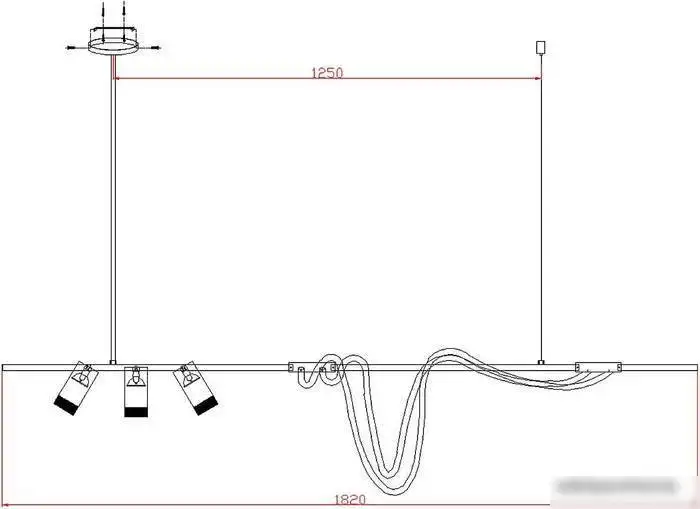 Подвесная люстра Kinklight Кайли 08039-180A,19 – фото товара