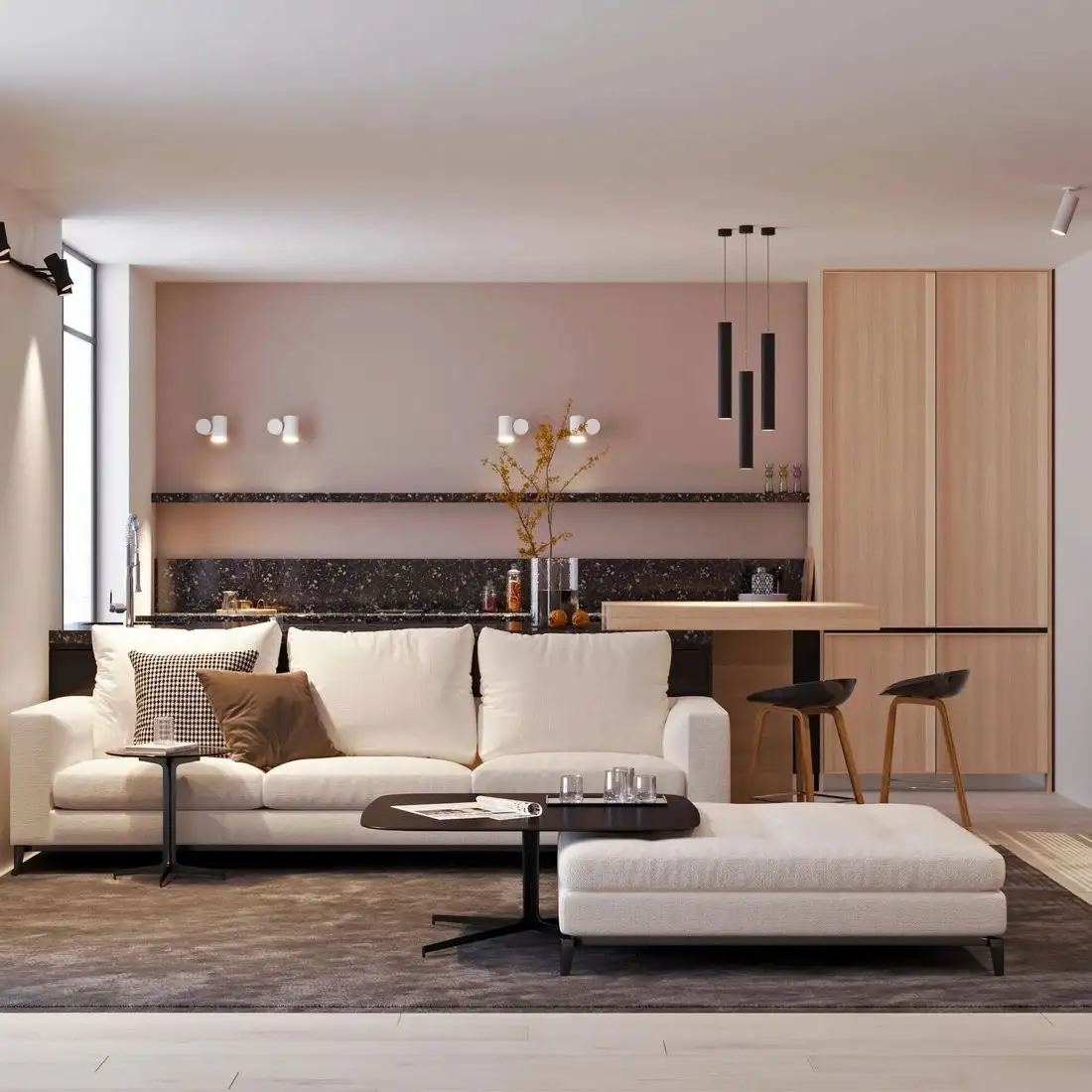 Трековый светильник Arlight SP-POLO-TRACK-PIPE-R65-8W Day4000 BK-BK 40deg 027482 – фото товара