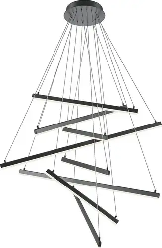 Подвесная люстра Maytoni Line MOD016PL-L96BK – изображение в каталоге