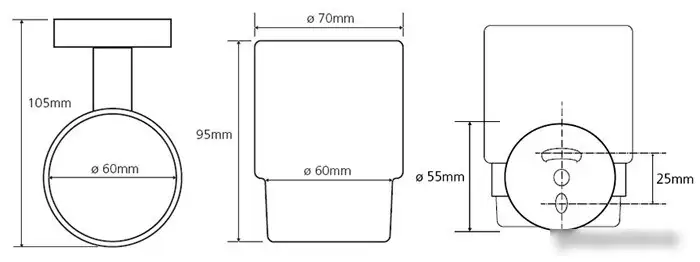 Набор для туалета Bemeta Omega 204601 – фото товара