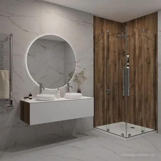 ЗОВ Тумба под умывальник Кито 120 K120LA0MWMC-KP13W (аттик/белый матовый) – фото товара