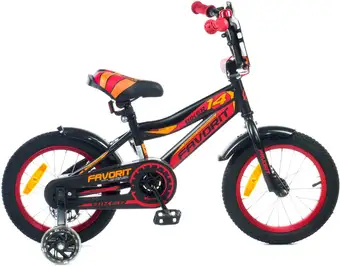 Детский велосипед Favorit Biker 14 BIK-14RD (красный) – изображение в каталоге