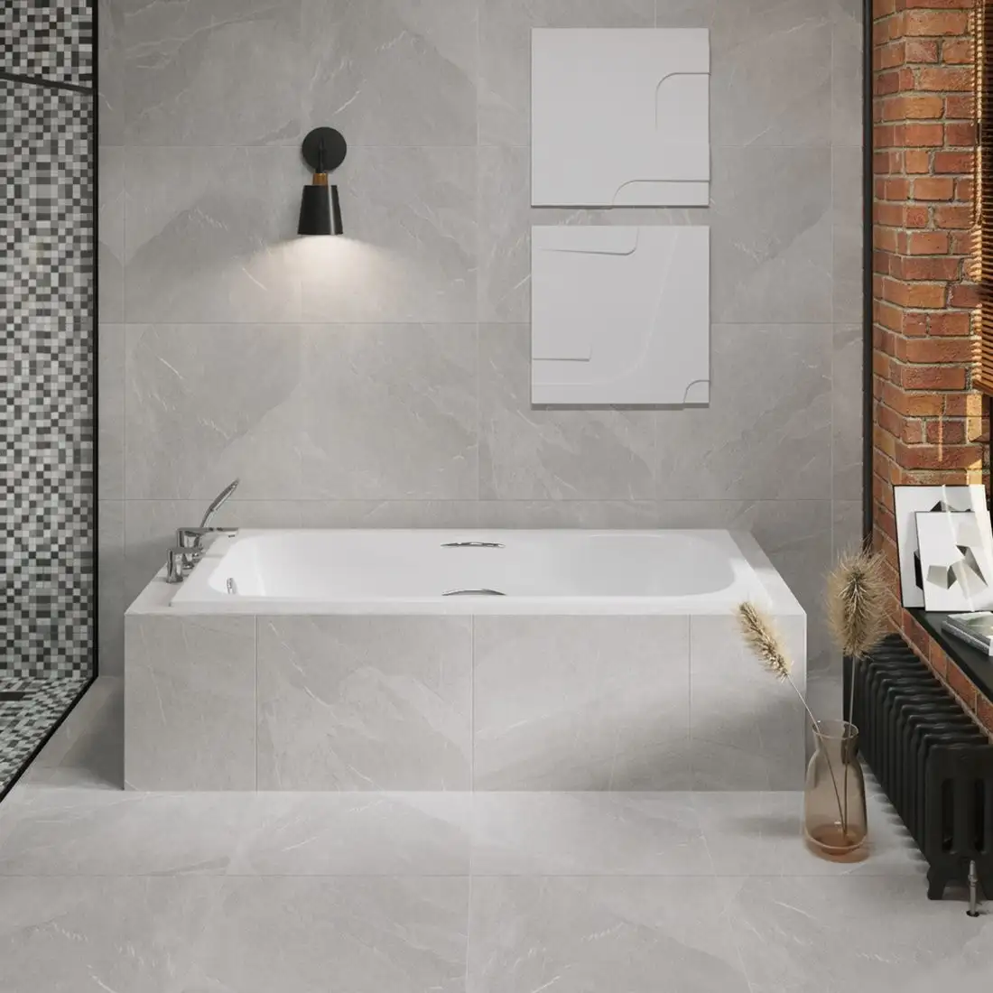 Ванна Lauter Brio Star 150 21S1501 (с ножками, с ручками, с шумоизоляцией) - фото товара