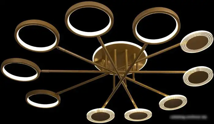 Припотолочная люстра LOFT IT Megan 10164M Gold – фото товара