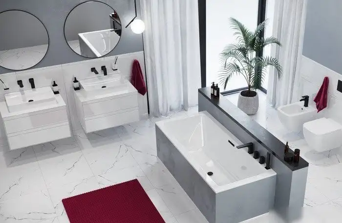 Ванна Excellent Heaven Slim 170x75 (с ножками) - фото товара