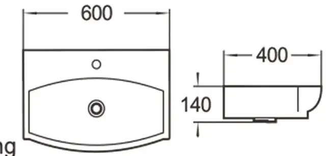 Умывальник SantiLine SL-2025 - фото товара