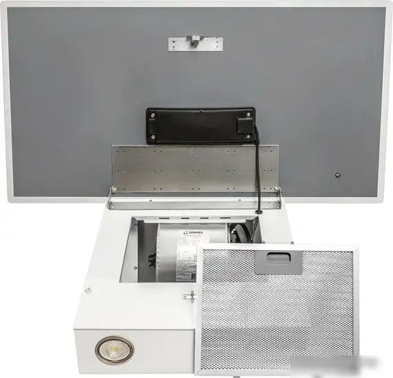 Кухонная вытяжка Germes Aura 90 (белый) - фото товара