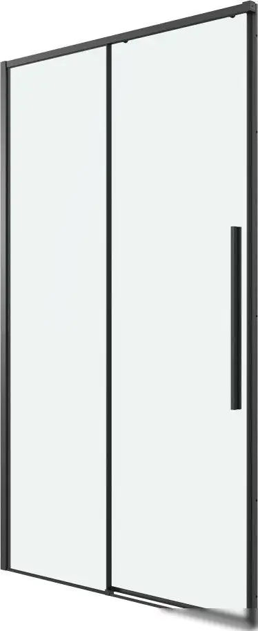 Душевая дверь Grossman Galaxy 100x195 100.K33.01.100.21.00 (черный матовый/стекло прозрачное) - фото товара