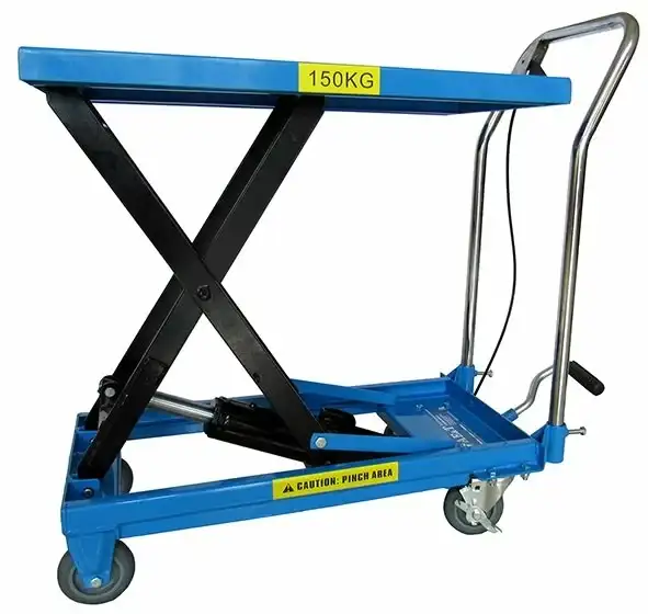 Тележка гидравлическая платформенная AE&T ТJ-15 150кг – фото товара