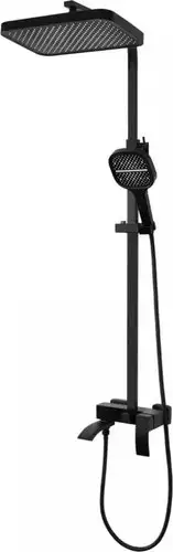Душевая система Hansberge H5077 (черный матовый) - изображение в каталоге