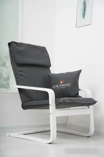 Интерьерное кресло Calviano Soft 1 (серый) – фото товара