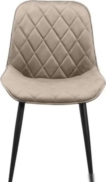 Стул СоюзРегионПоставка Аура каркас Муар черный, велюр (Velluto 03 мика) СРП-032 – фото товара