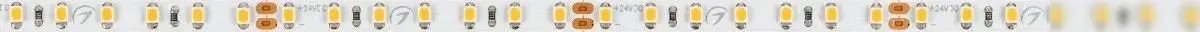 Светодиодная лента Arlight 12W/m 266LED/m 2216SMD теплый белый 5M MICROLED-M266-4mm 24V Warm2700 037825 – фото товара