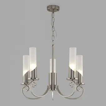 Подвесная люстра Евросвет Banci 60117/5 никель – изображение в каталоге