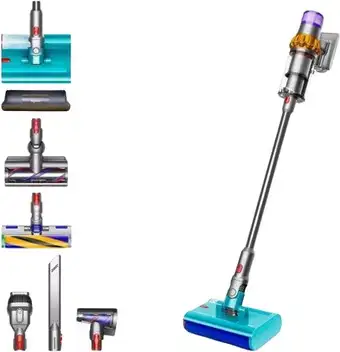 Вертикальный пылесос с влажной уборкой Dyson V15s Detect Submarine 448798-01 - изображение в каталоге