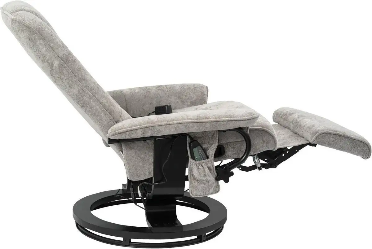 Массажное кресло Calviano 23 (серый плюш)