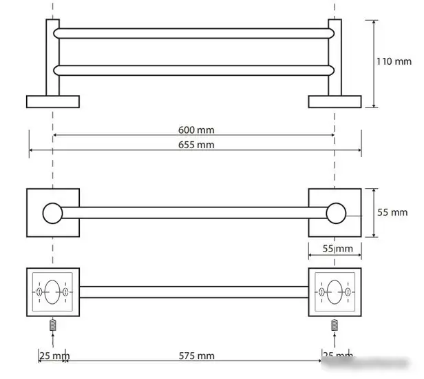 Держатель для полотенца Bemeta Beta 132104052 – фото товара