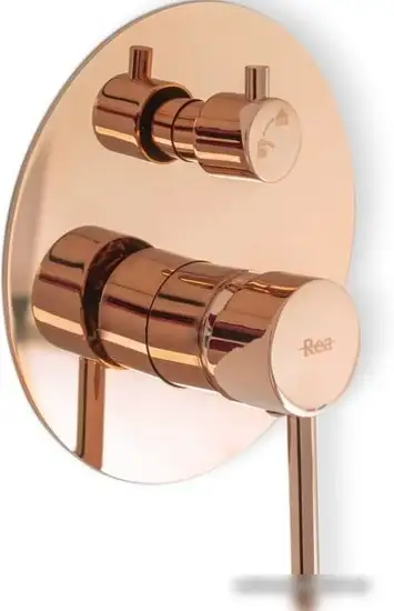 Душевая система Rea Lungo REA-P4111 (розовое золото) - фото товара