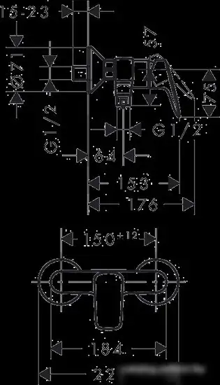 Смеситель Hansgrohe Logis 71600000 - фото товара