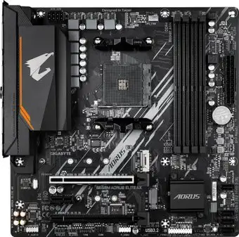 Материнская плата Gigabyte B550M Aorus Elite AX (rev. 1.4) – изображение в каталоге